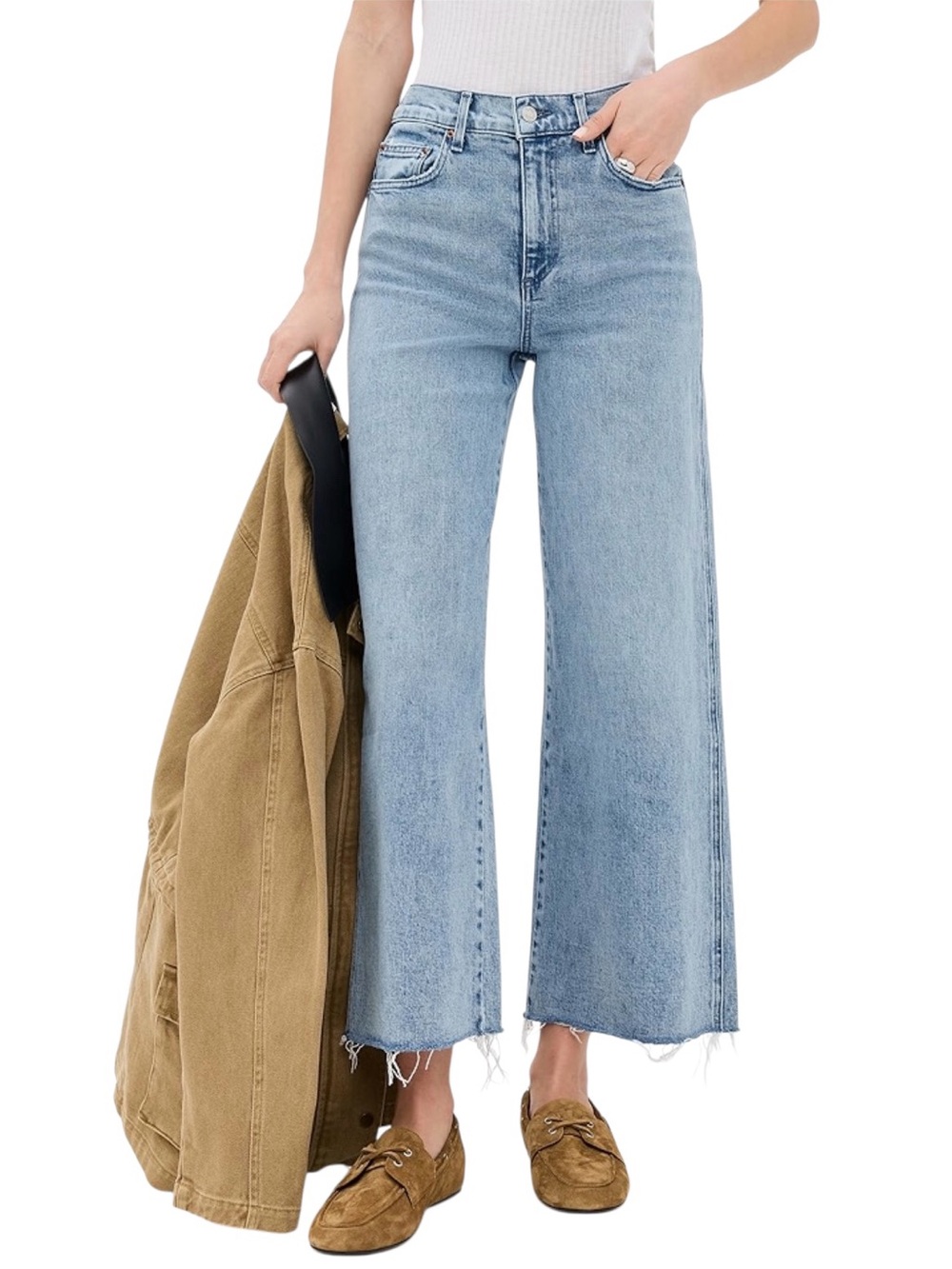 MOTHER SUPERIOR Jeans Enchanter Heel Free & Wild Blue Size 26